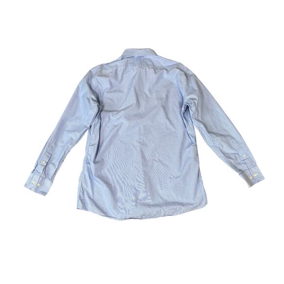 Bloomingdales Stretch Contemporary Fit Button Up Shirt US Mens 16.5/34/35 - Picture 2 of 5